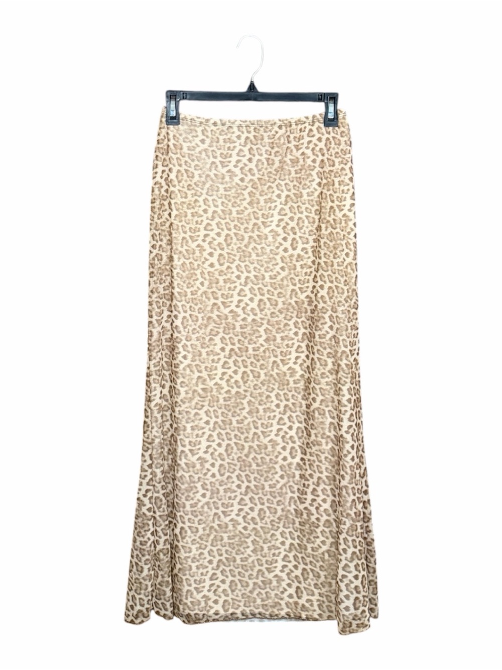 See You Monday | Leopard Print Maxi Skirt | Size Medium | Stretchy | Lined